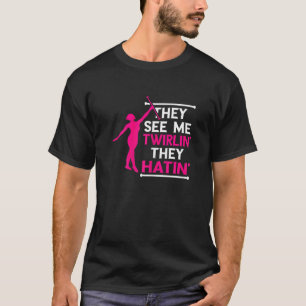 Stabhochsport Stabhochtwirler Stabhochtanz Hass Gy T-Shirt