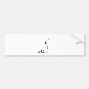 Stabhochsprung-Athlet Autoaufkleber