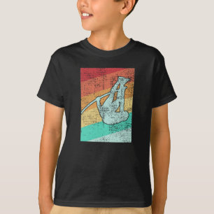 Stabhochsprung Vintage Retro T-Shirt