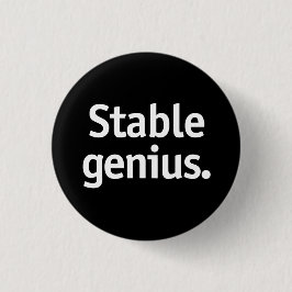 Stabiles Genie. Button
