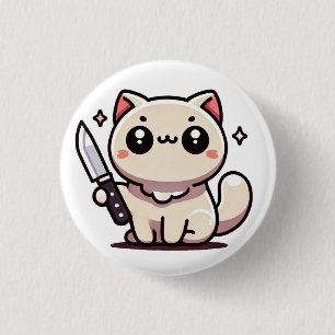 Stabilität: Der Kawaii-Katzenknopf Button