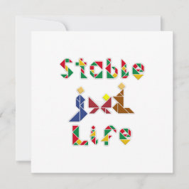 Stable Life Feiertagskarte