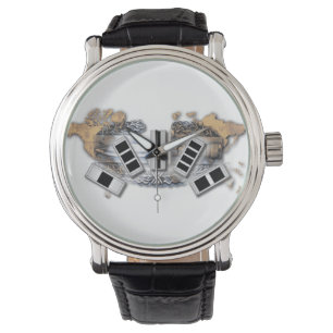 Stabsfeldwebel an der Kriegs-Uhr Armbanduhr