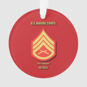 Stabsfeldwebel des US Marine Corps Ornament