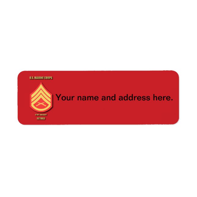 Stabssargeant des US Marine Corps (Vorne)