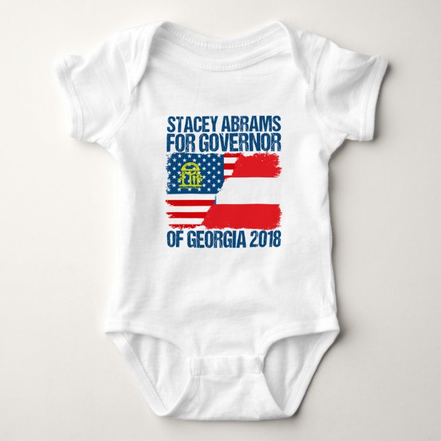 Stacey Abrams für Gouverneur von Georgia 2018 Baby Strampler (Vorderseite)