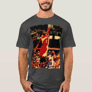 Stacey Augmon Vintage Bauweise von Basketball 3 T-Shirt