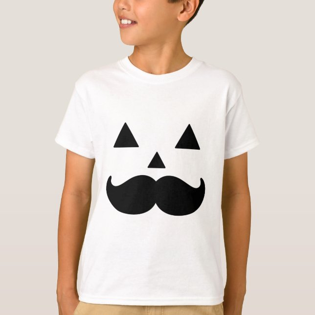 Stache O Laterne T-Shirt (Vorderseite)