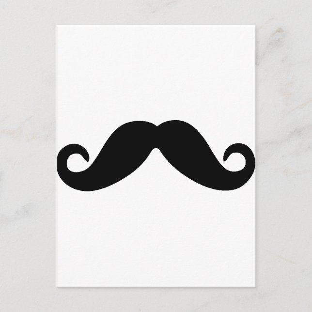 Stache Postkarte (Vorderseite)