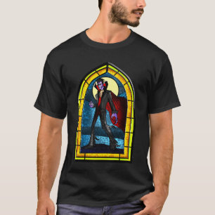 Stached Glass Vampire T-Shirt
