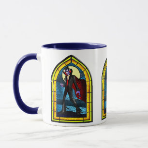 Stached Glass Vampire Tasse