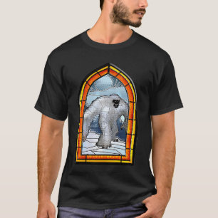 Stached Glass Yeti T-Shirt