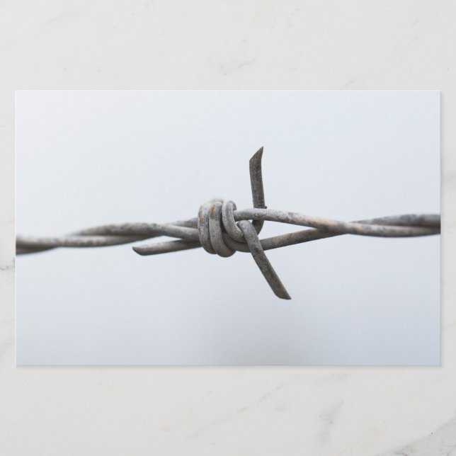 Stacheldraht Flyer (Vorne)