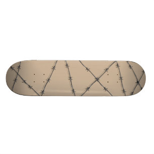 Stacheldraht Skateboard