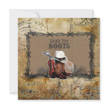 Stacheldraht Western Landhochzeit