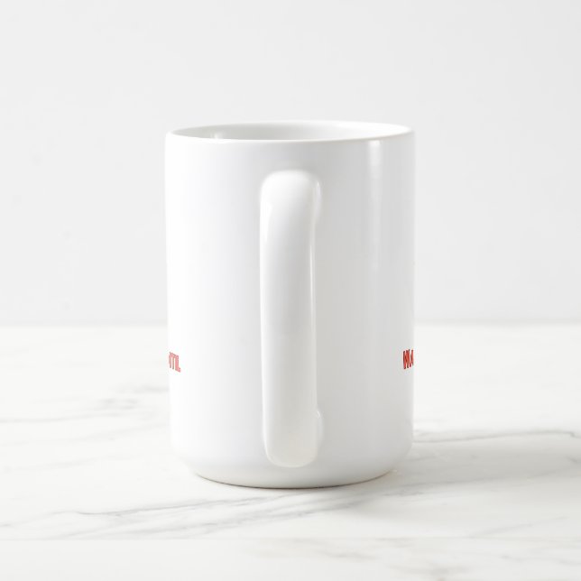 Stachelig bis zur Kaffeinnahme - Lustiger Kaffeebe Kaffeetasse (Henkel)