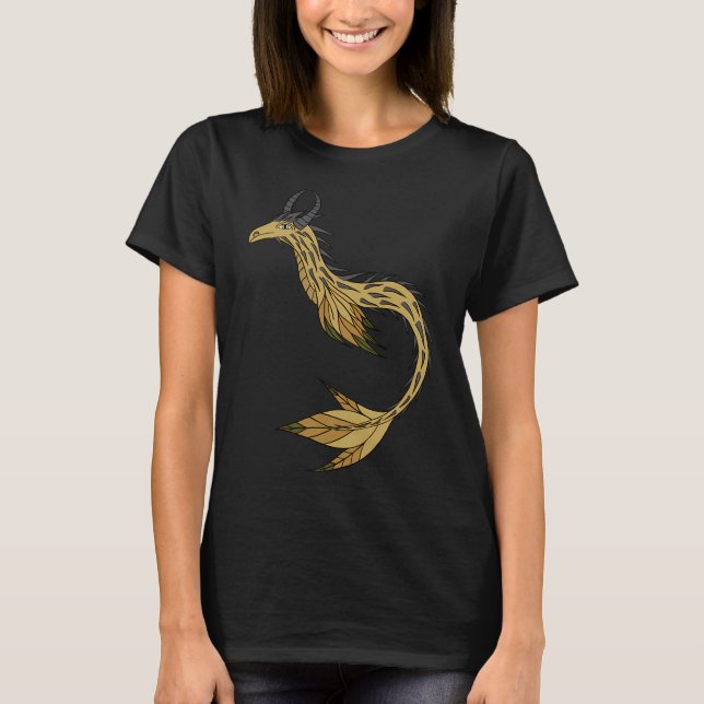 Stacheliger Gelber Seedrache T-Shirt (Vorderseite)