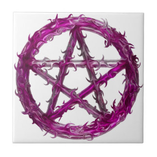 Stacheliger Pentagram Fliese