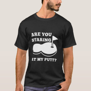 Stacheln Sie an meinem Putt Funny Golf Golfspielen T-Shirt