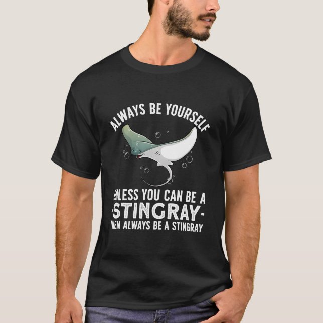 Stachelrochen Für Meerestiere Stingray T-Shirt (Vorderseite)