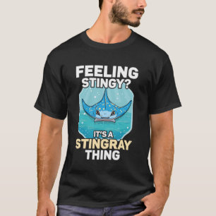 Stachelrochen Liebhaber Meeresbiologie Unterwasser T-Shirt