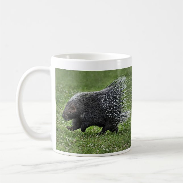 Stachelschwein-Galopp-Tasse Kaffeetasse (Links)