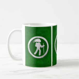 Stachelschwein-Wegmarkierung Kaffeetasse
