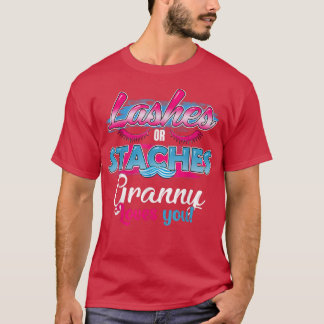 Staches oder Lashes Granny Lieben Sie Bestes Gesch T-Shirt