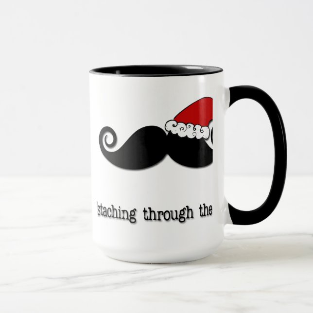 Staching durch den Schnee… - Tasse (Rechts)