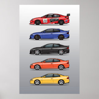 Stack des Holden Monaros Poster