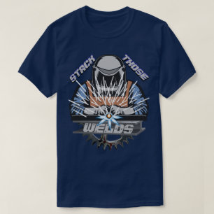 Stack dieser Schweißverschweißer T-Shirt