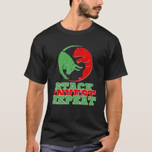 Stack Invest Repeat™ Wealth Builder Bulls & Bears T-Shirt