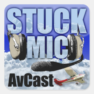 Stack Mic AvCast Aufkleber
