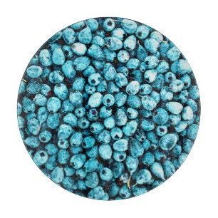 "Stack of Blueberry Fruit" Niedliches Foto. Jetzt Schneidebrett