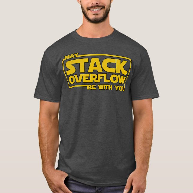 Stack Overflow mit Ihnen devops Programmierer java T-Shirt (Vorderseite)