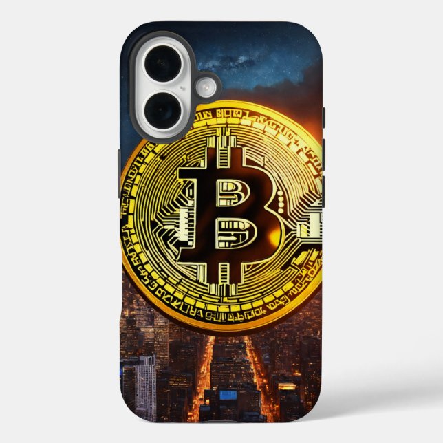 Stack Sats: Bitcoin-Telefonabdeckung Case-Mate iPhone Hülle (Rückseite)