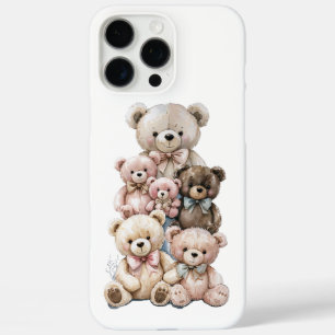 Stack von Cudddy Teddy Bears iPhone 16 Pro Max Hülle
