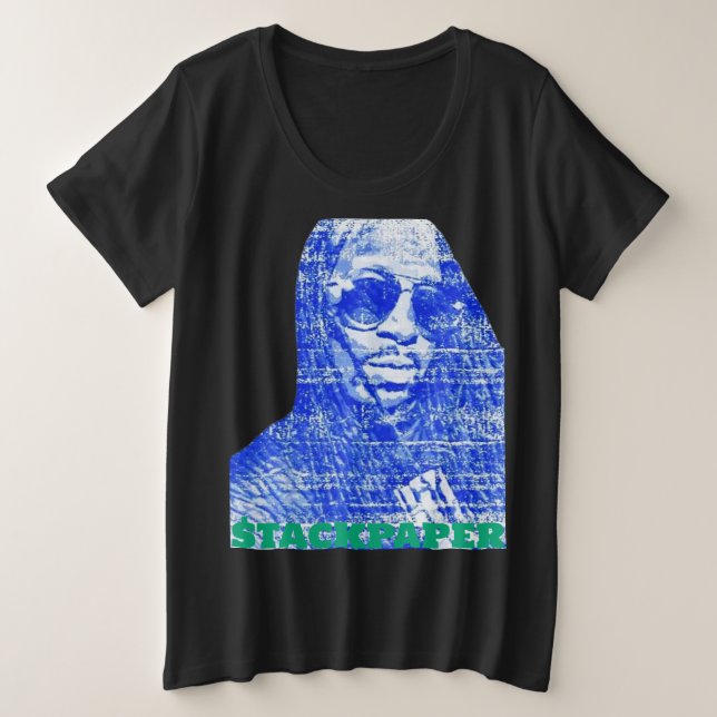 StackPaper Große Größe T-Shirt (Design vorne)