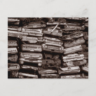Stacks Cars, 1973 Postkarte