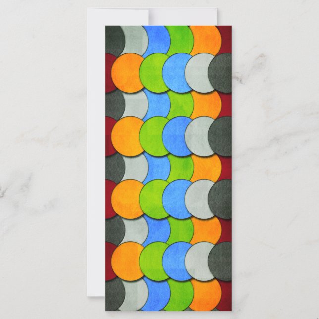 Stackte Kreise, von Shirley Taylor texturiert (Vorderseite)