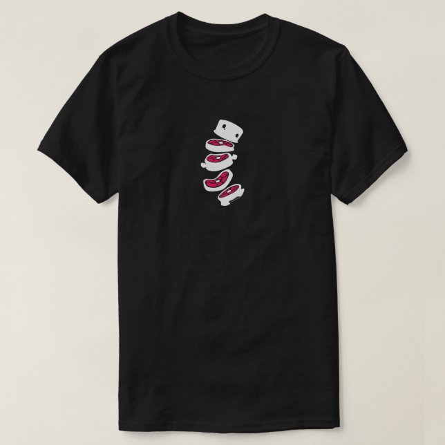 Stacky Shirtfleischgeist-Geistmonster T-Shirt (Design vorne)