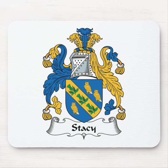 Stacy Familienwappen Mousepad (Vorne)