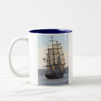 Stad Amsterdam in Sydney 2010 Zweifarbige Tasse