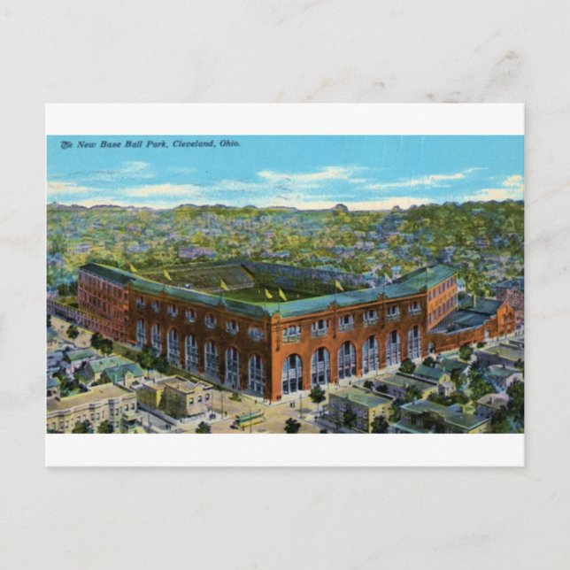Stadion Baseball Postkarte (Vorderseite)