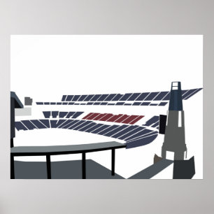 Stadion Gillette Poster