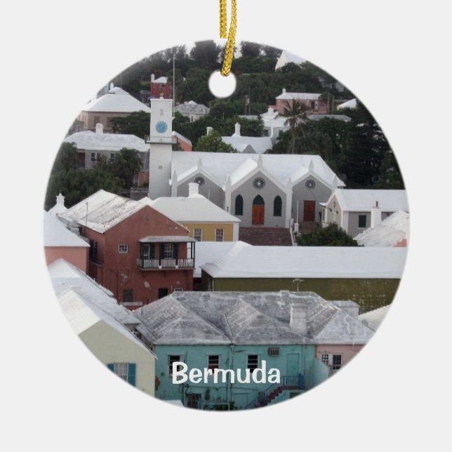 Stadt #2, Bermuda Keramikornament (Vorne)