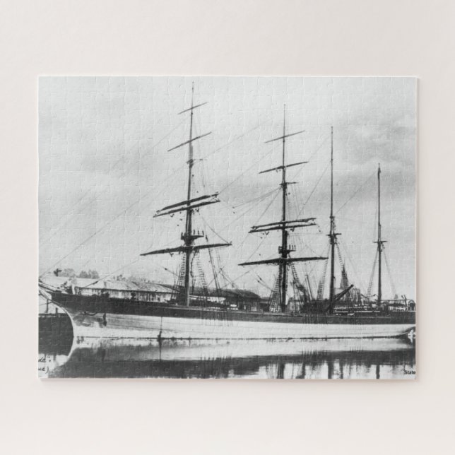 Stadt Adelaide Clipper Schiff 1800 Puzzle (Horizontal)