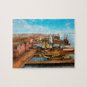 Stadt - Alexandria VA - Ein Blick von der Pioneer Puzzle