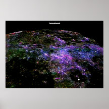 Stadt am Rande des ewigen Posters