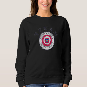 Stadt Austin Flagge Texas State Siegel ATX Souveni Sweatshirt